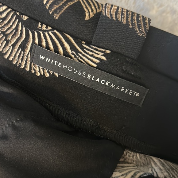 WHBM tapered ankle shell print pant - Picture 5 of 7